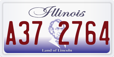 IL license plate A372764