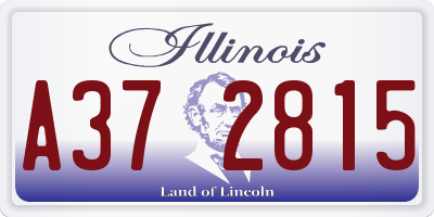 IL license plate A372815