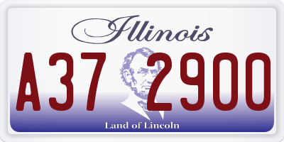 IL license plate A372900