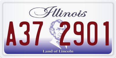 IL license plate A372901