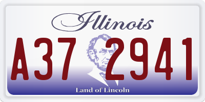 IL license plate A372941