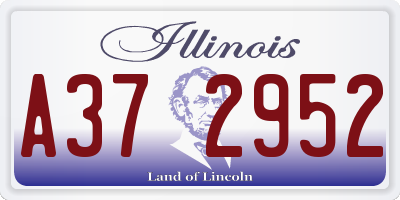 IL license plate A372952