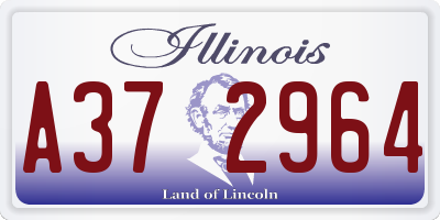 IL license plate A372964