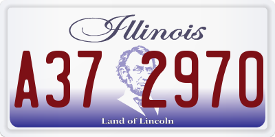 IL license plate A372970