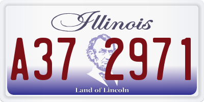 IL license plate A372971