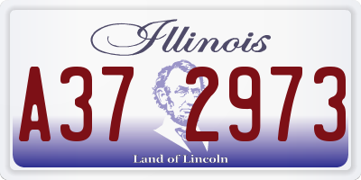 IL license plate A372973