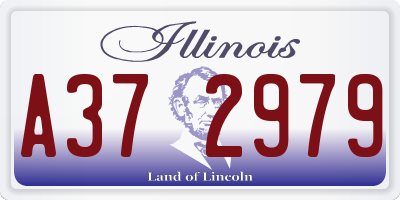 IL license plate A372979