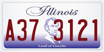 IL license plate A373121