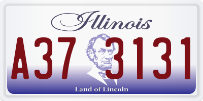 IL license plate A373131