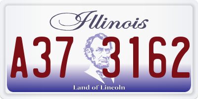 IL license plate A373162