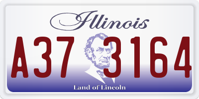 IL license plate A373164