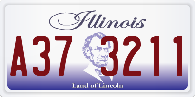 IL license plate A373211