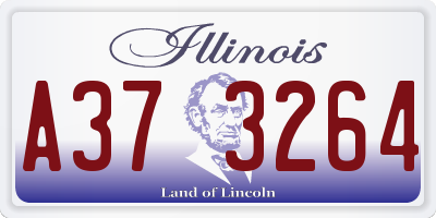 IL license plate A373264