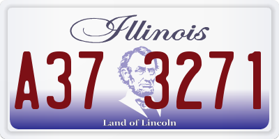 IL license plate A373271