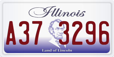 IL license plate A373296