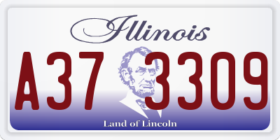 IL license plate A373309
