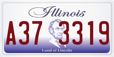 IL license plate A373319