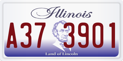 IL license plate A373901
