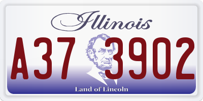 IL license plate A373902