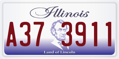 IL license plate A373911