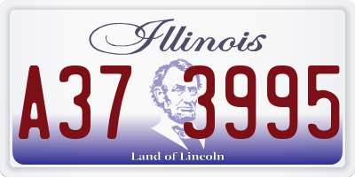 IL license plate A373995