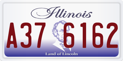 IL license plate A376162