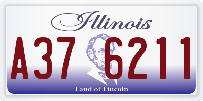 IL license plate A376211