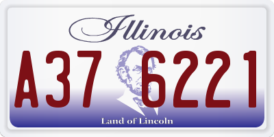 IL license plate A376221