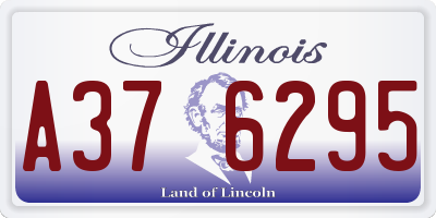 IL license plate A376295