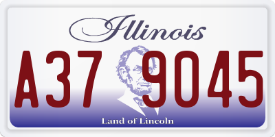 IL license plate A379045
