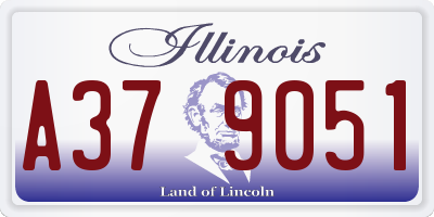 IL license plate A379051