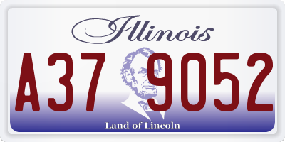 IL license plate A379052