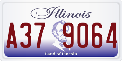 IL license plate A379064