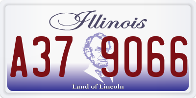 IL license plate A379066