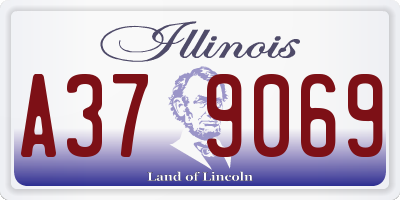 IL license plate A379069