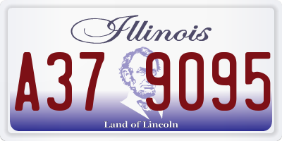 IL license plate A379095