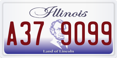 IL license plate A379099