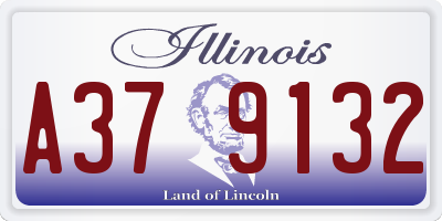 IL license plate A379132