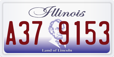 IL license plate A379153