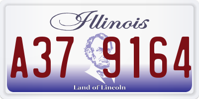 IL license plate A379164