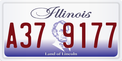 IL license plate A379177