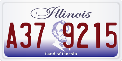 IL license plate A379215