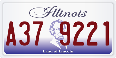 IL license plate A379221