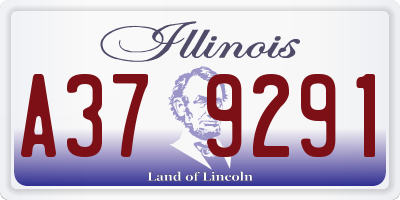 IL license plate A379291