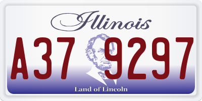 IL license plate A379297
