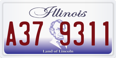 IL license plate A379311
