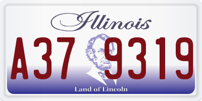 IL license plate A379319