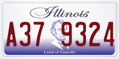 IL license plate A379324