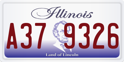 IL license plate A379326