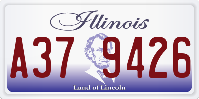 IL license plate A379426
